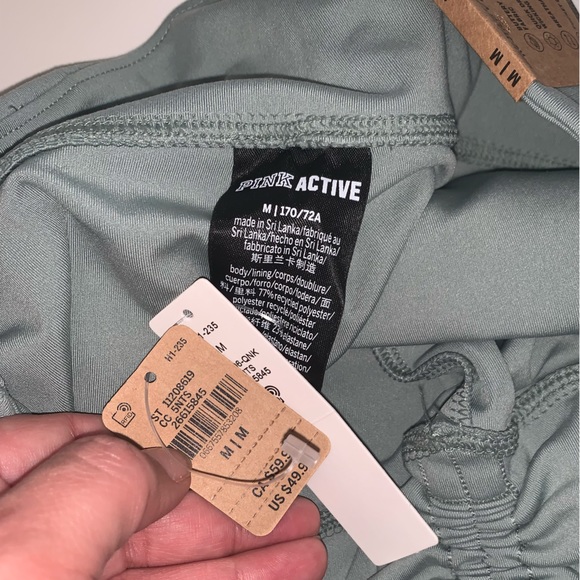 Victoria’s Secret Adjustable Waist Ruched Leggings Size Medium - Picture 4 of 4